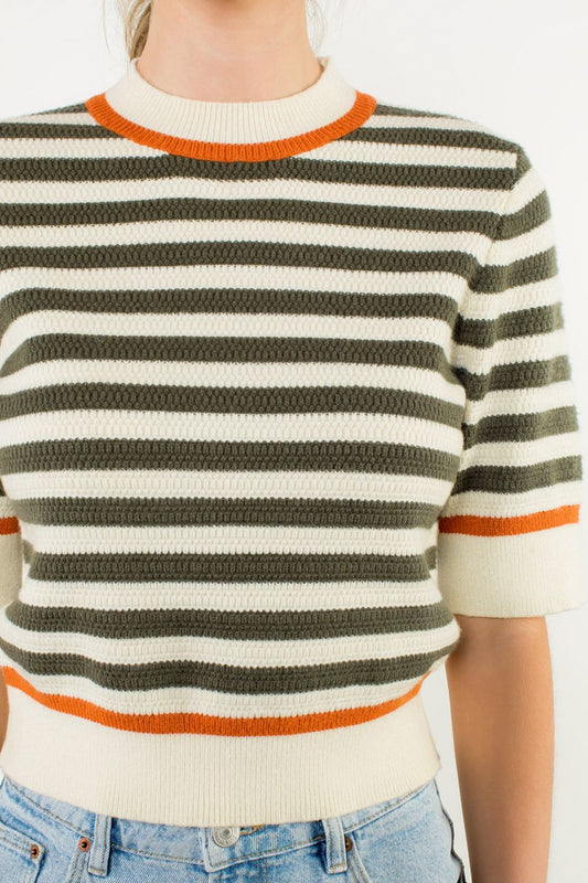 The Sutton Striped Sweater