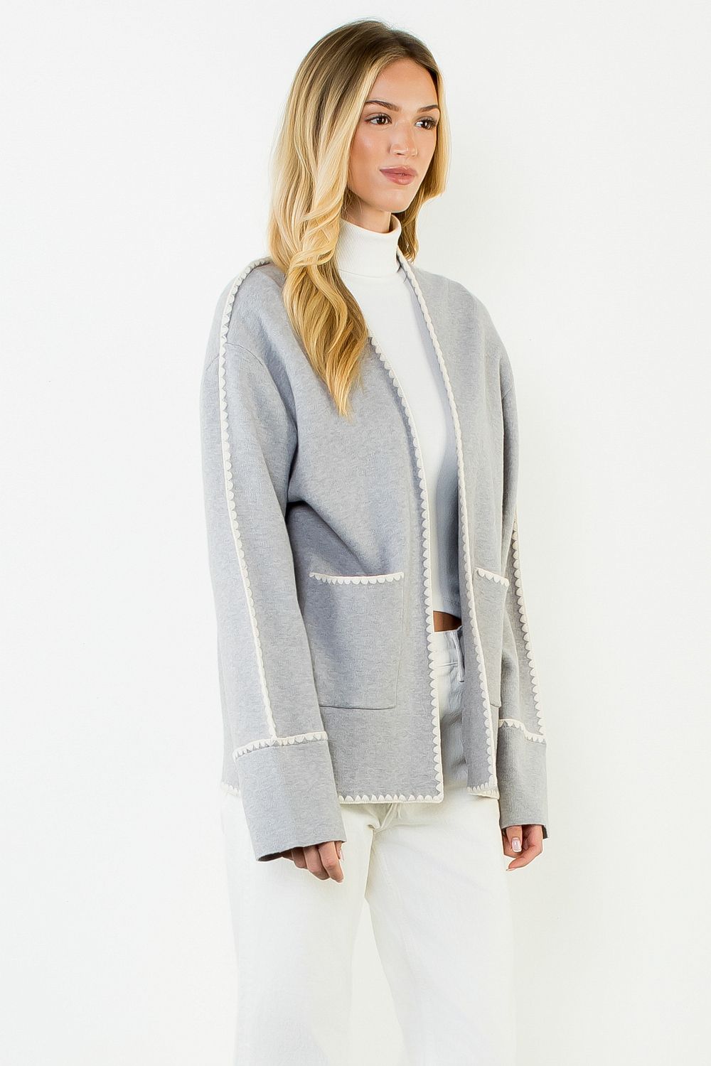 The Eryn Embroidered Cardigan