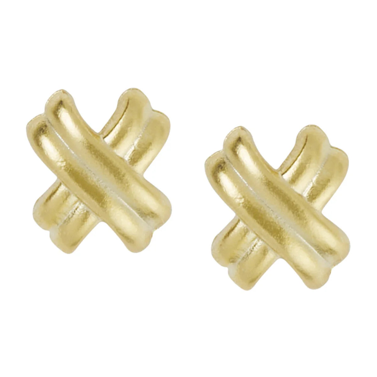 Susan Shaw/ Small Texas X's Earrings