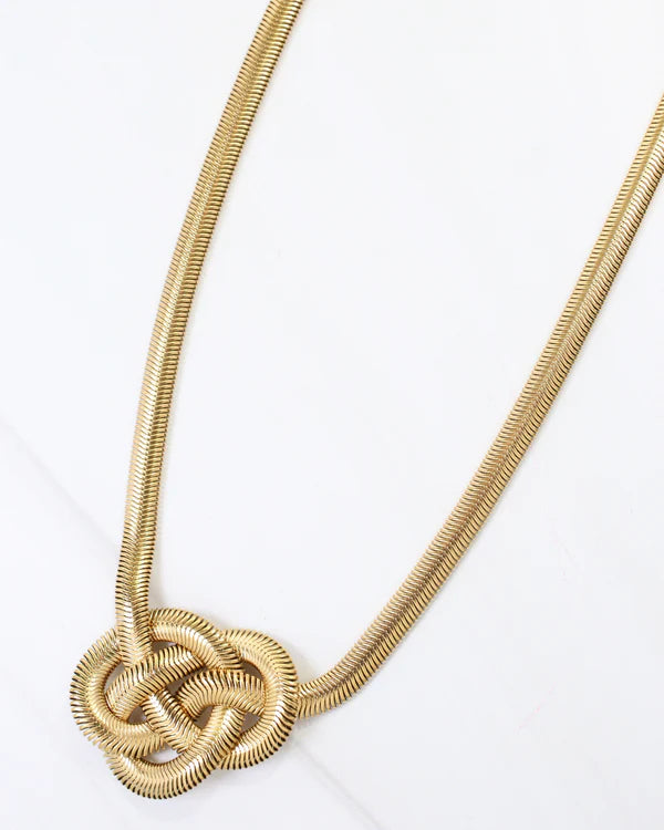 The Bataria Knotted Chain Necklace