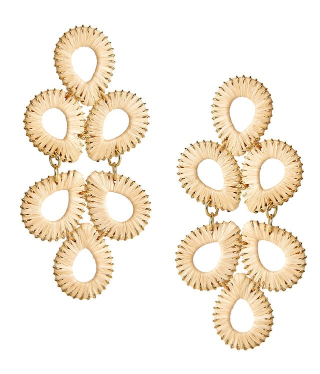 Lisi Lerch / Ginger Straw Earring