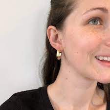 Sheila Fajl-Petite Thin Small Chantal Hoops