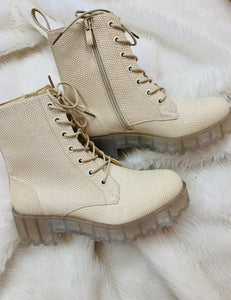 The Mazzy Liz Clear Booties/FINAL SALE