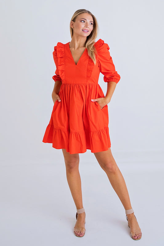 The Malia Poplin Dress/ FINAL SALE